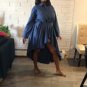 Ashley Stewart dress, High front low back, size 16